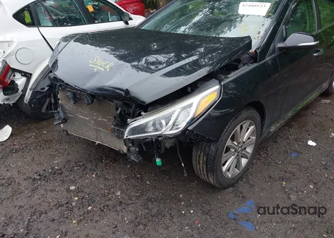 2016 Hyundai Sonata Limited из США, поврежденный, VIN 5NPE34AF5GH380800